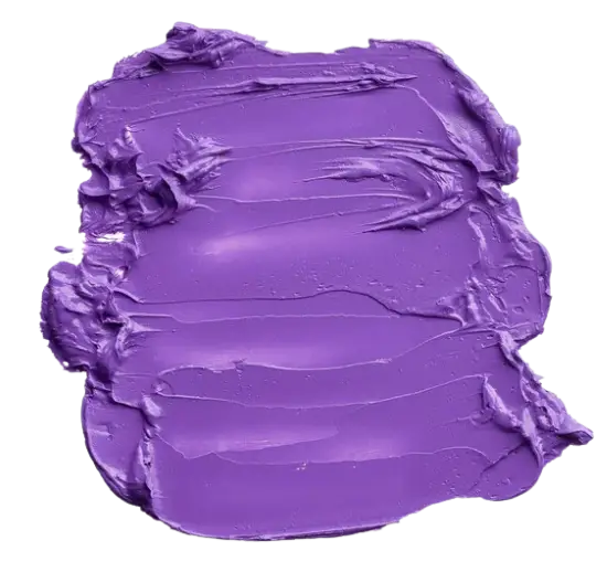 Purple paint stroke